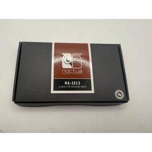 Noctua NA SEC3 3x 60cm 4 Pin Extension Cables Black